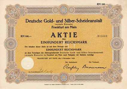 Deutsche Gold- und Silber-Scheideanstalt