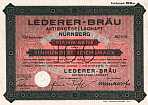 Lederer-Bräu AG, Nürnberg Lederer-Bräu AG, Nürnberg